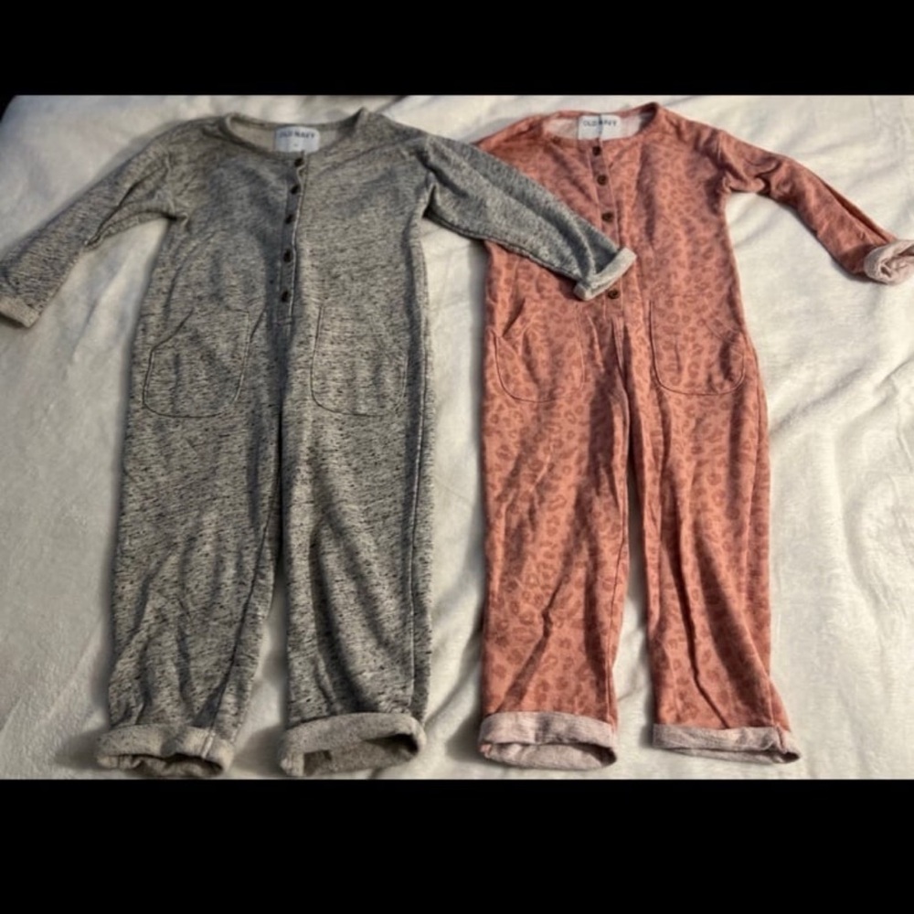 Kids Cozy Jumpsuit Sets Size 3T